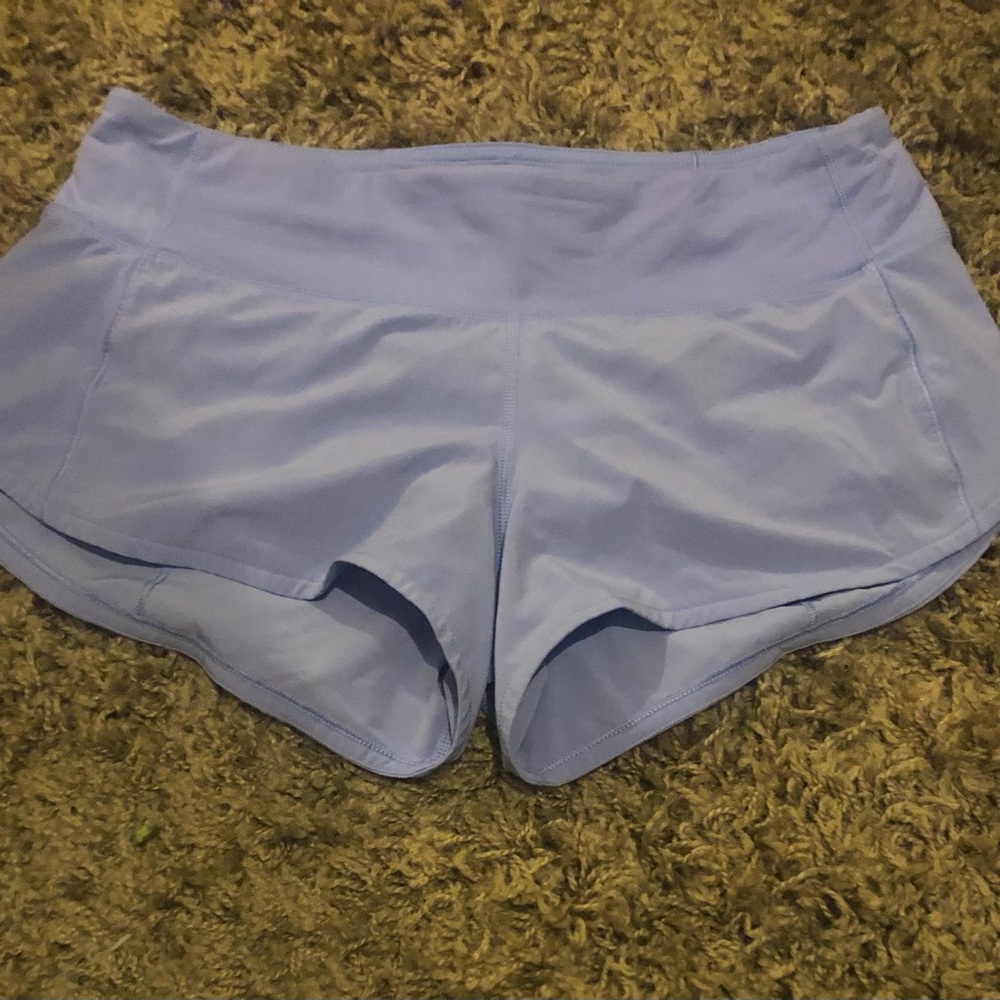 *SOLD*Lululemon Speed Up Short *2.5" Hydrangea Blue Size 4